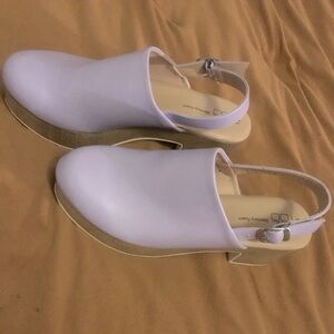 No Boundaries Lavender Clogs, 10